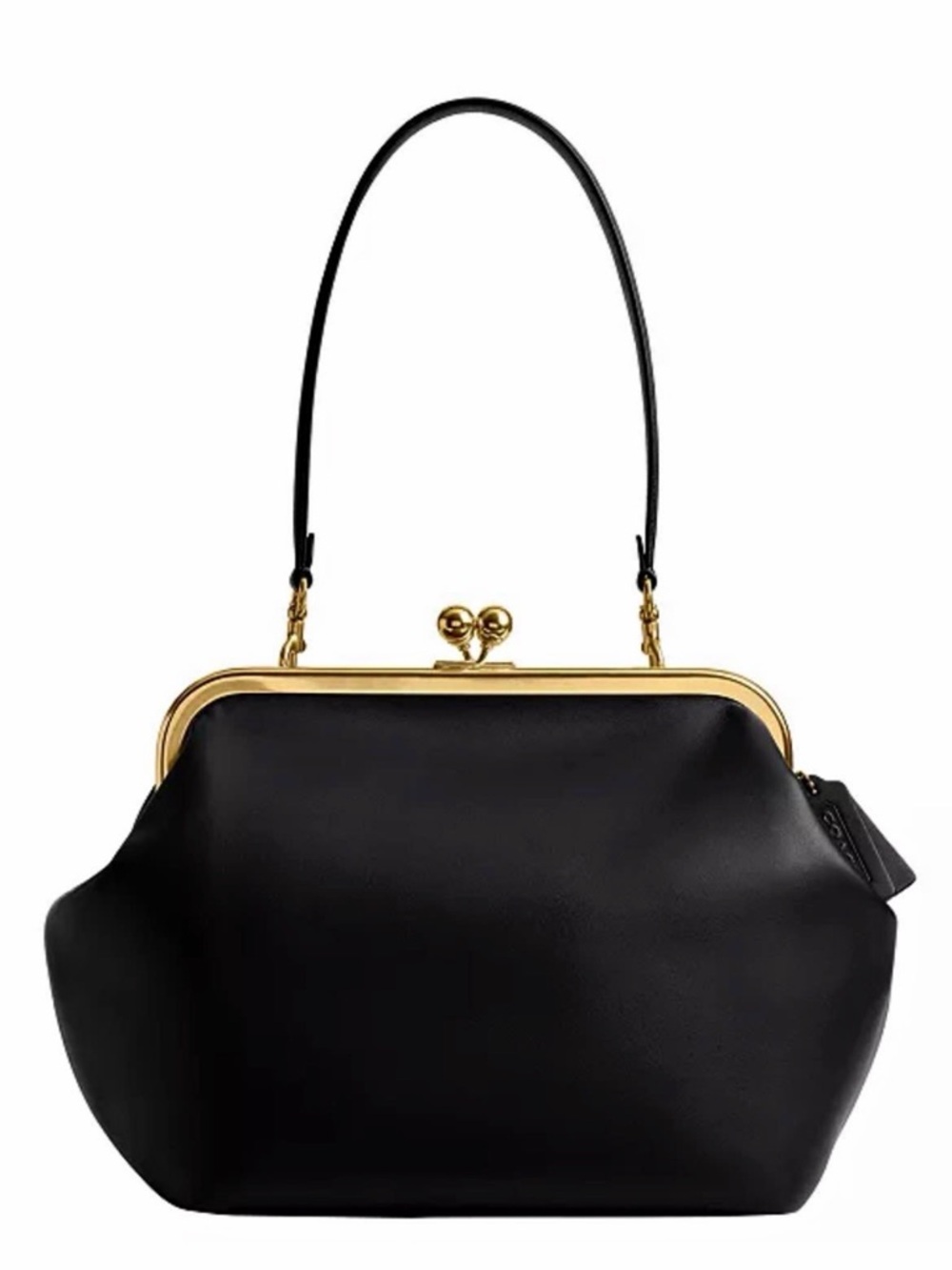COACH Kisslock Medium
Leather Frame Bag 27 - Vintage-Inspired Leather
Handbag